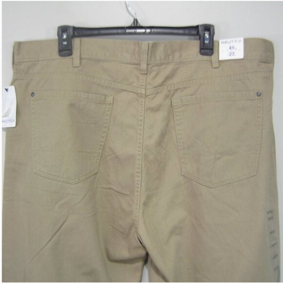 NEW NAUTICA KHAKI PANTS 40X32 - Picture 8 of 12